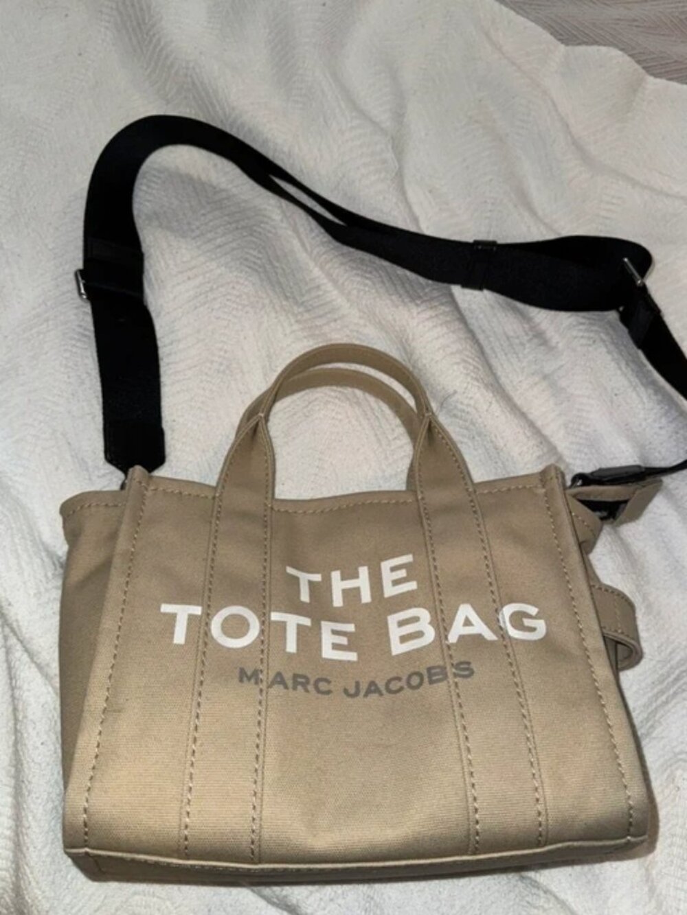 Marc Jacobs The Small Tote Bag Beige Crossbody